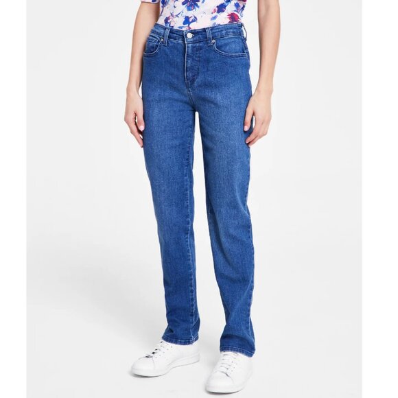 Gloria Vanderbilt Denim - GLORIA VANDERBILT Amanda Classic Rise Blue Jeans